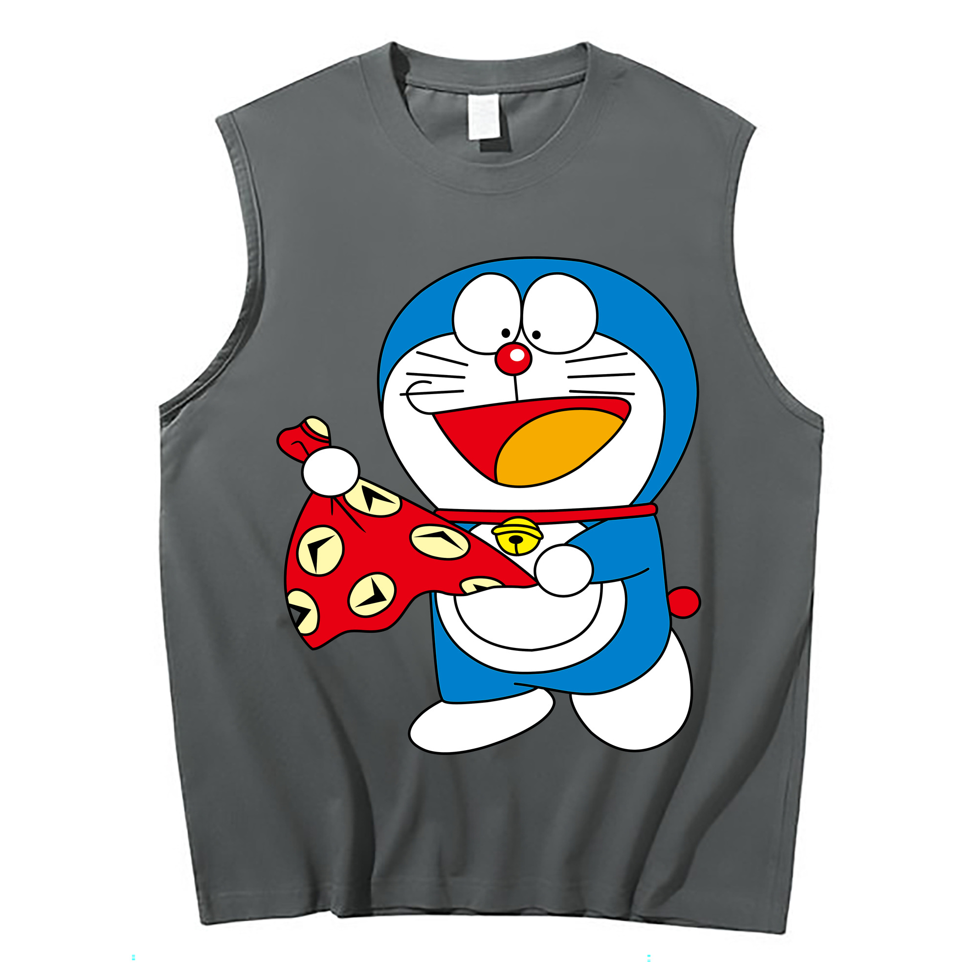 （画像用） ドラえもん Doraemon コットン100％タンクトップ（フロントプリント）